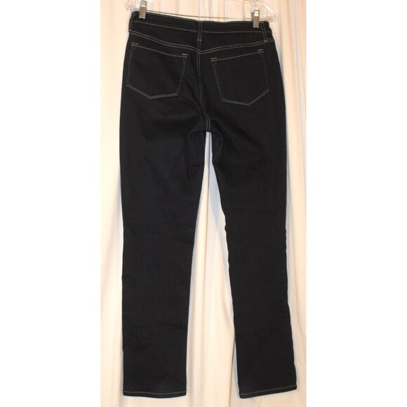 Not Your Daughter's Jeans Marilyn Straight DARK BLUE Indigo Size 12 x 31" Inseam - Picture 3 of 6